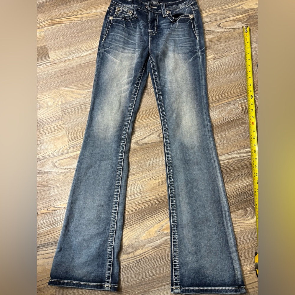 Women’s miss me jeans with embroidered back pockets